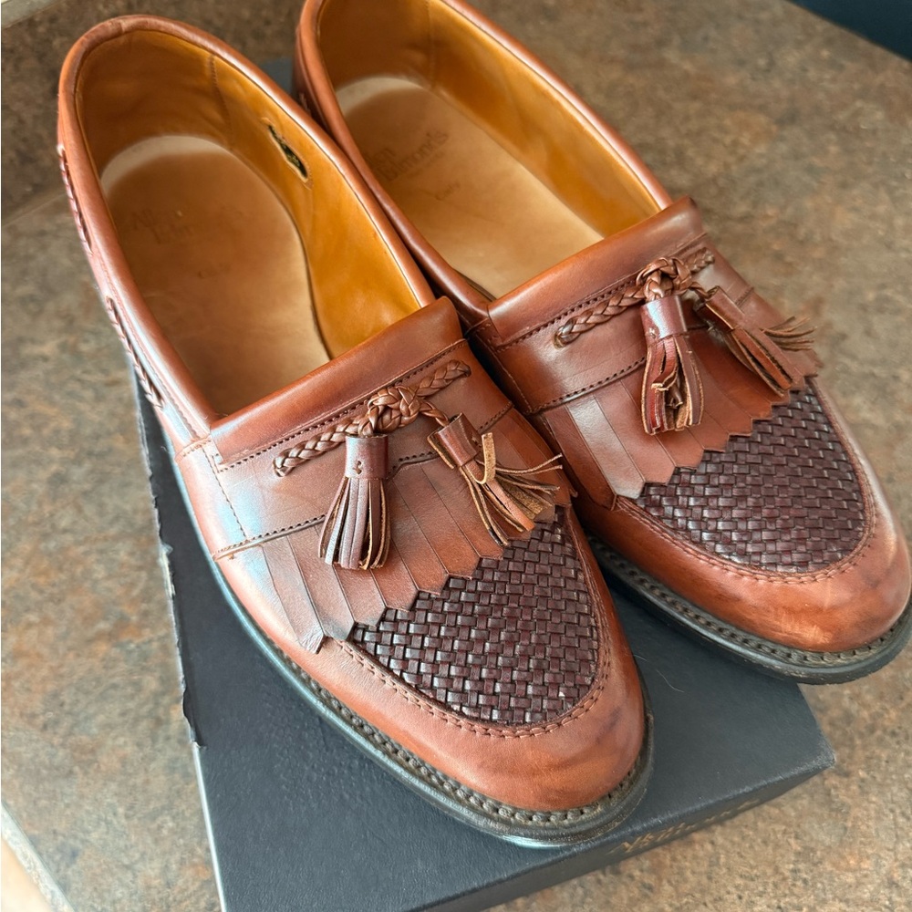 Allen Edmonds Cody - Chili/Weave Brown Shoes Men’s Size 10 B